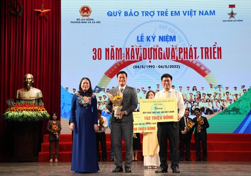 Quỹ Bảo trợ trẻ em Việt Nam kỷ niệm 30 năm xây dựng và phát triển